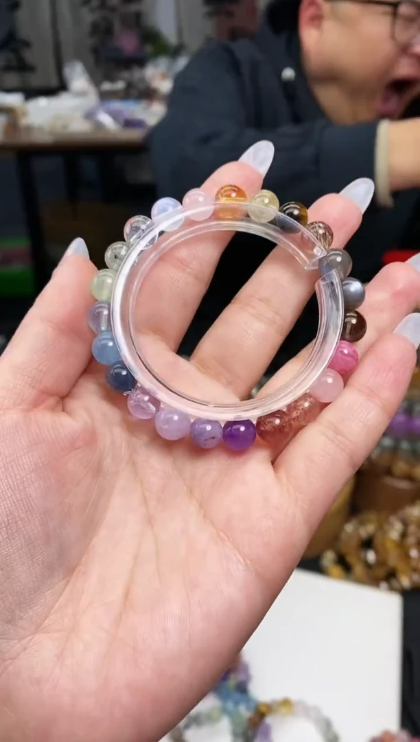 【闪购商品】水晶手串未镶嵌小多宝手串78一条