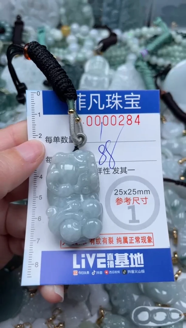 【闪购商品】翡翠颈饰未镶嵌00..0284