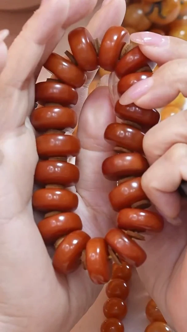 蜜蜡颈饰未镶嵌222-7942天然蜜蜡珠宝奇石云端妖孽全部保真