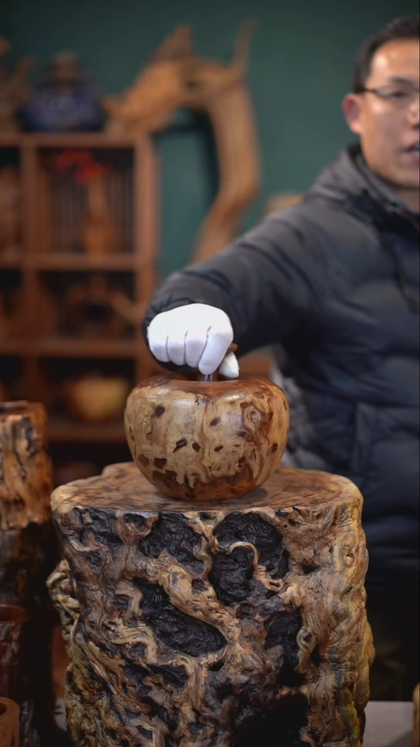 【闪购商品】枣木雷击枣木苹果