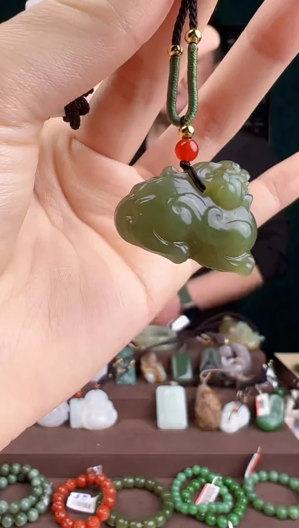 【闪购商品】和田玉颈饰未镶嵌ZZ 拍一发一 多样性发货