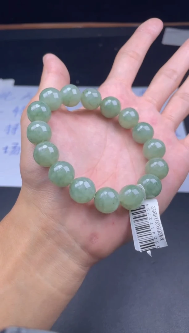 未镶嵌定制翡翠珠串卡13