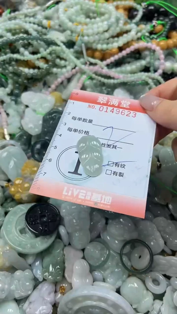 翡翠未镶嵌颈饰闪购0149623