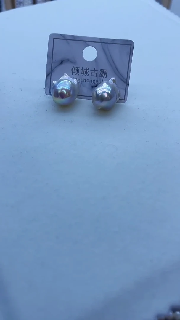 【闪购商品】淡水珍珠耳饰未镶嵌890