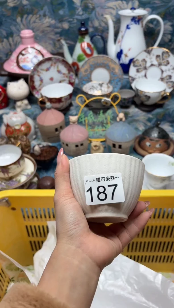 手工艺品钧瓷小***贝187