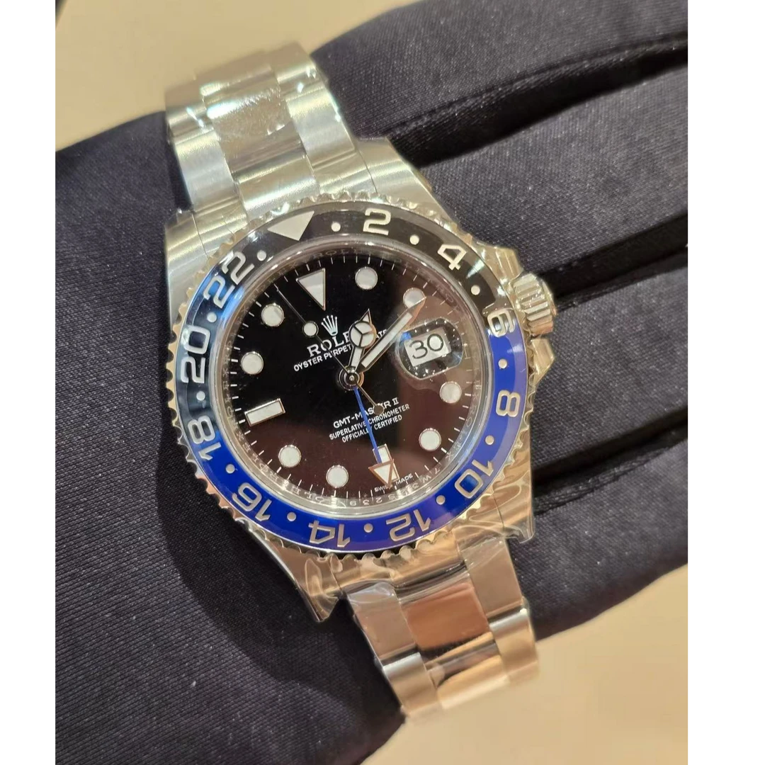Rolex/劳力士 黑色盘面 蚝式钢材质 40mm表径