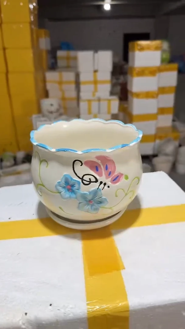 高温陶瓷花盆+Q103