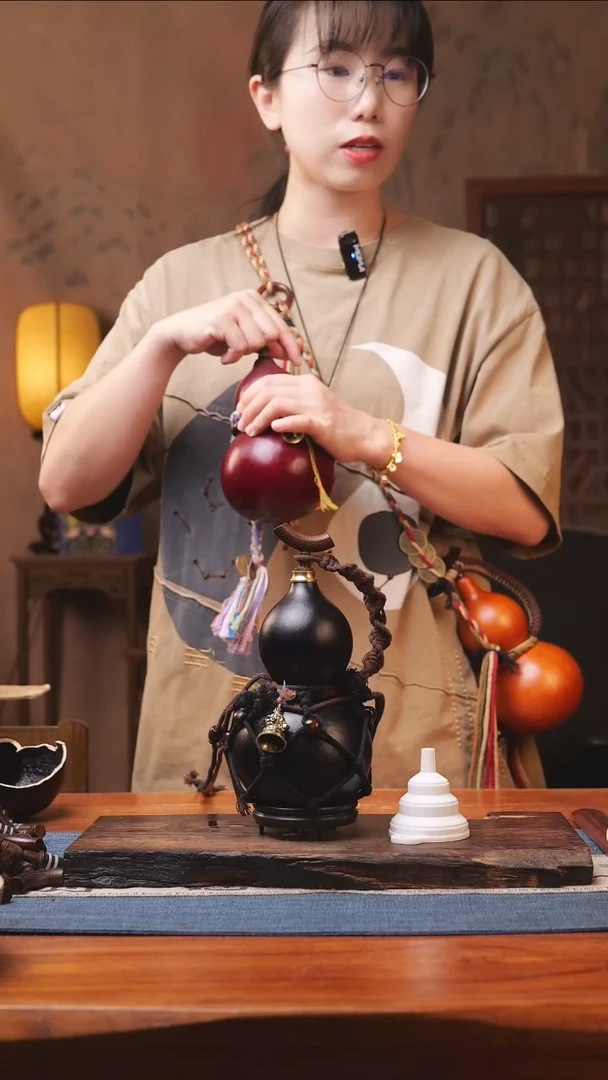 159号精品大漆葫芦防腐防渗装水茶酒