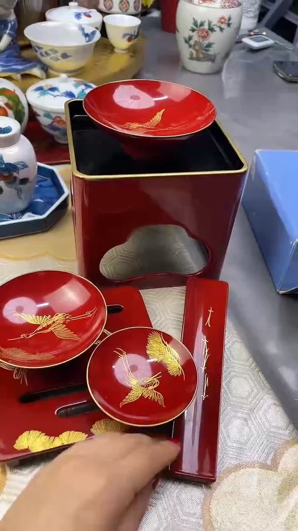 【闪购商品】盘日产大漆六件套