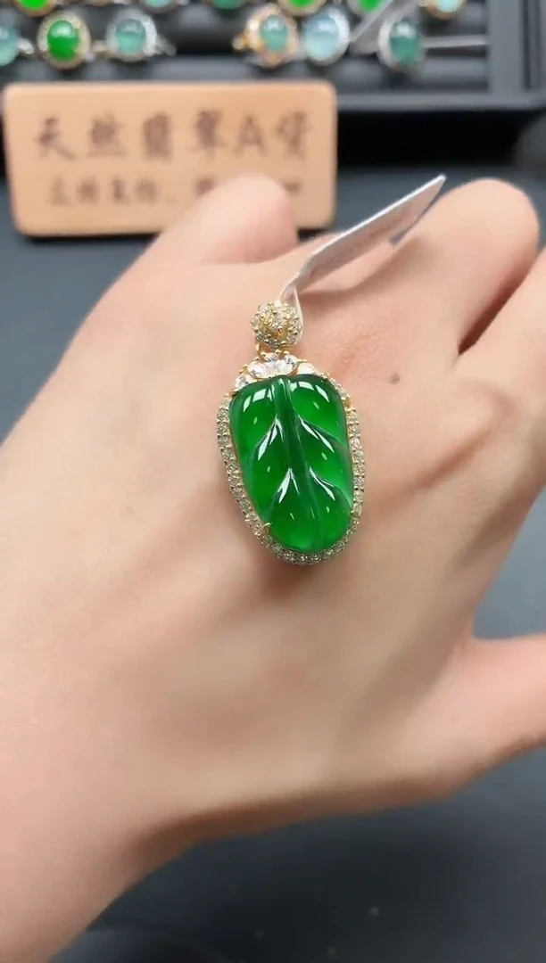 银S925镶嵌戒指翡翠11111