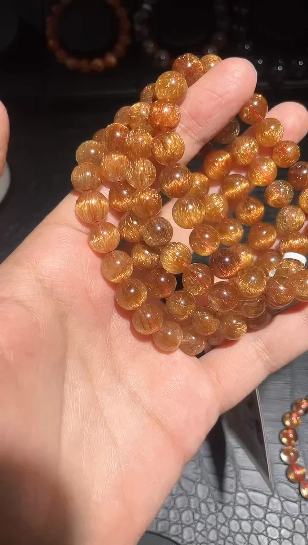 【闪购商品】水晶手链未镶嵌发晶单圈A9（多样性发其一）