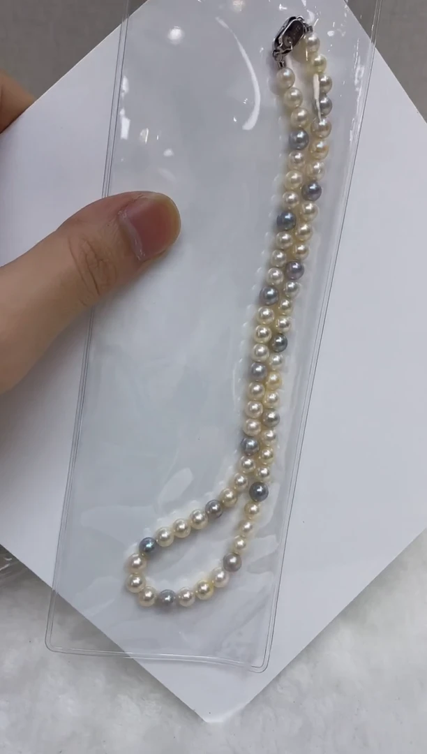 海水珍珠银S925镶嵌颈饰