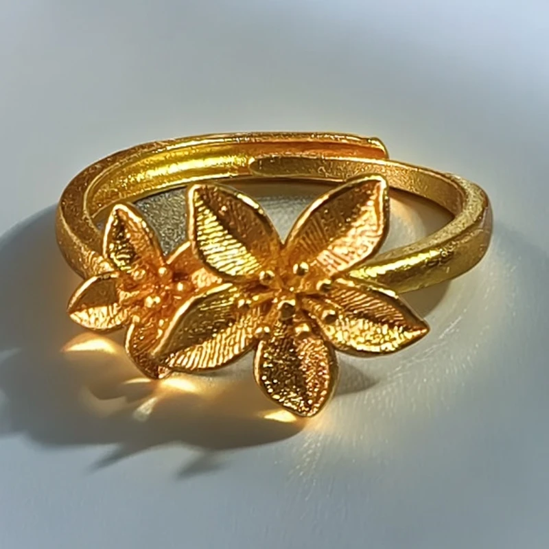 钨金戒指 百年好合活口圈戒指饰品可调节首饰指环