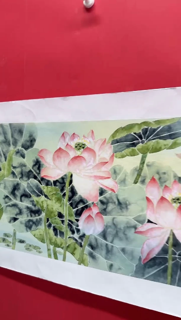 国画画家陆远华纯手绘原作