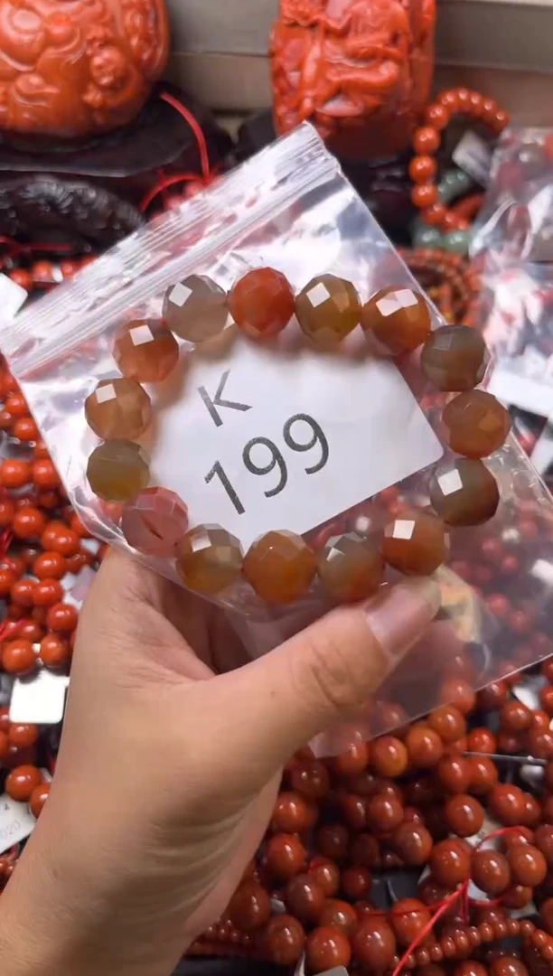 未镶嵌南红玛瑙珠宝奇石K199-14