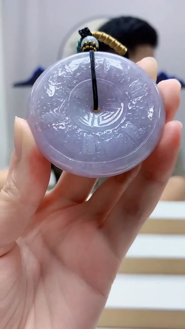 未镶嵌定制翡翠4917zm-毛货挂件扣子117