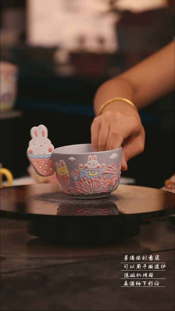 景德镇可爱设计师款陶瓷