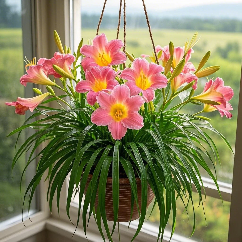 大花萱草浓香型植物室内外绿植四季种植四季开花耐寒耐热好养