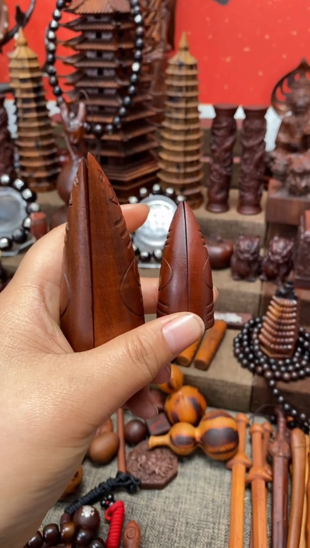 【闪购商品】木枣木小圣杯一对经典款