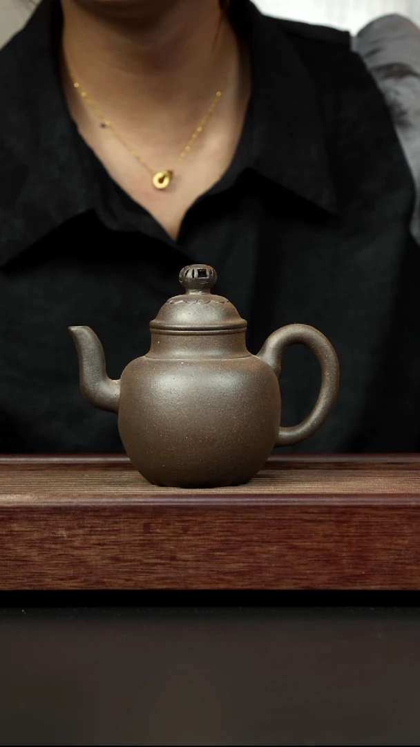 紫砂茶壶百年岩中泥  大执壶