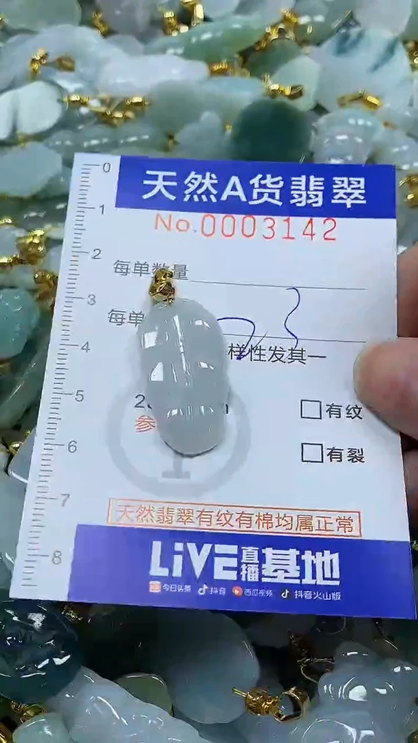 颈饰未镶嵌翡翠纯天然a货翡翠