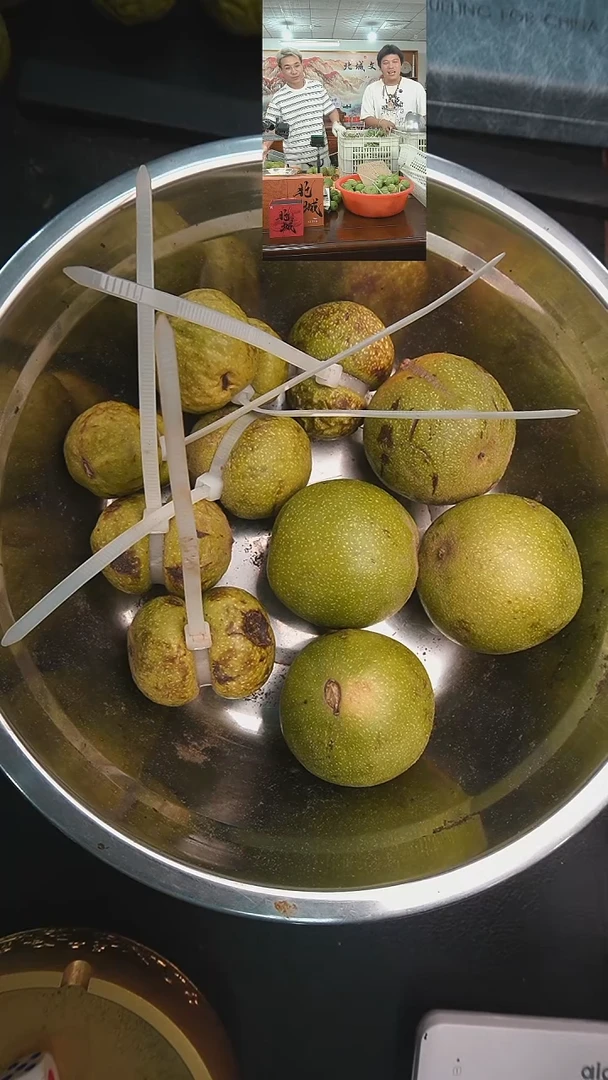 文玩核桃把件青皮葫芦6个盘山4个（售出不退不换）