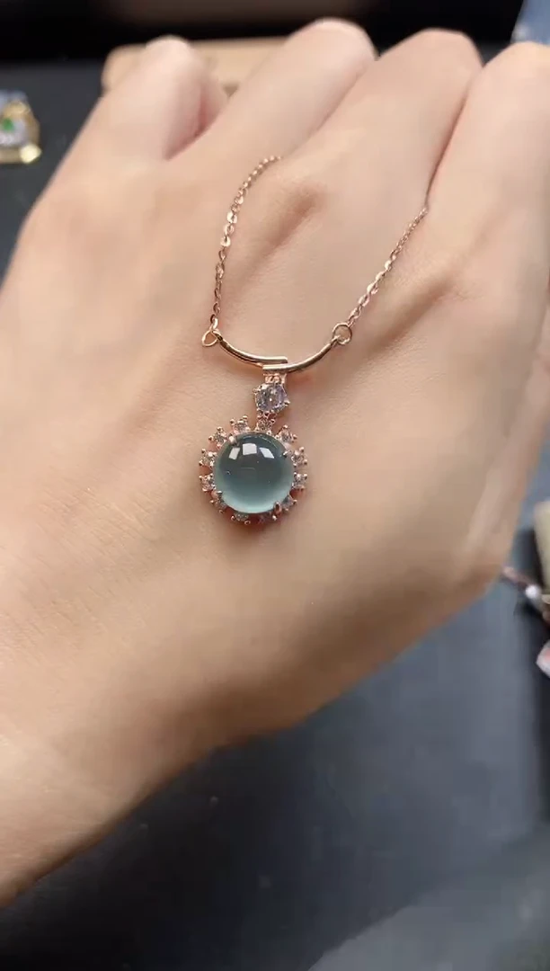 银S925镶嵌戒指翡翠51511