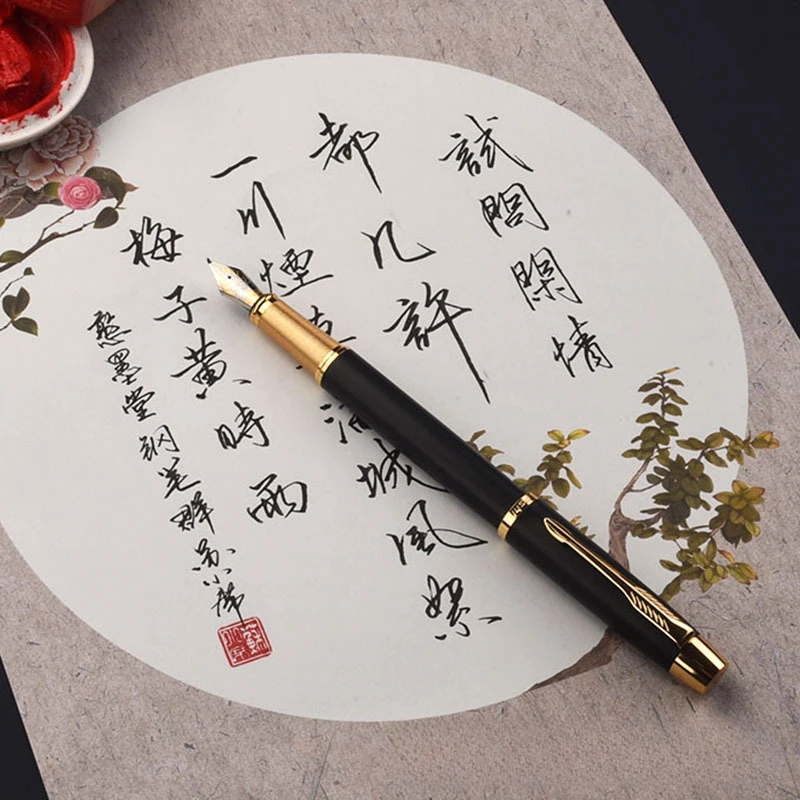 罗氏美工笔钢笔弯头弯尖硬笔书法练字成人男士艺术签名签字用