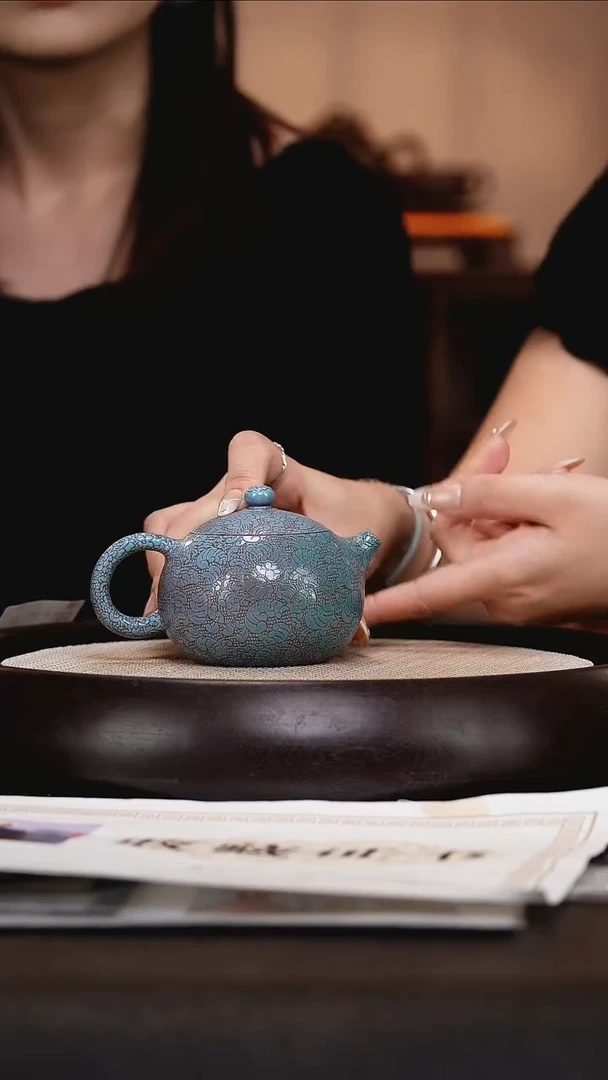 茶壶紫砂YJB130西施 底槽青 200cc