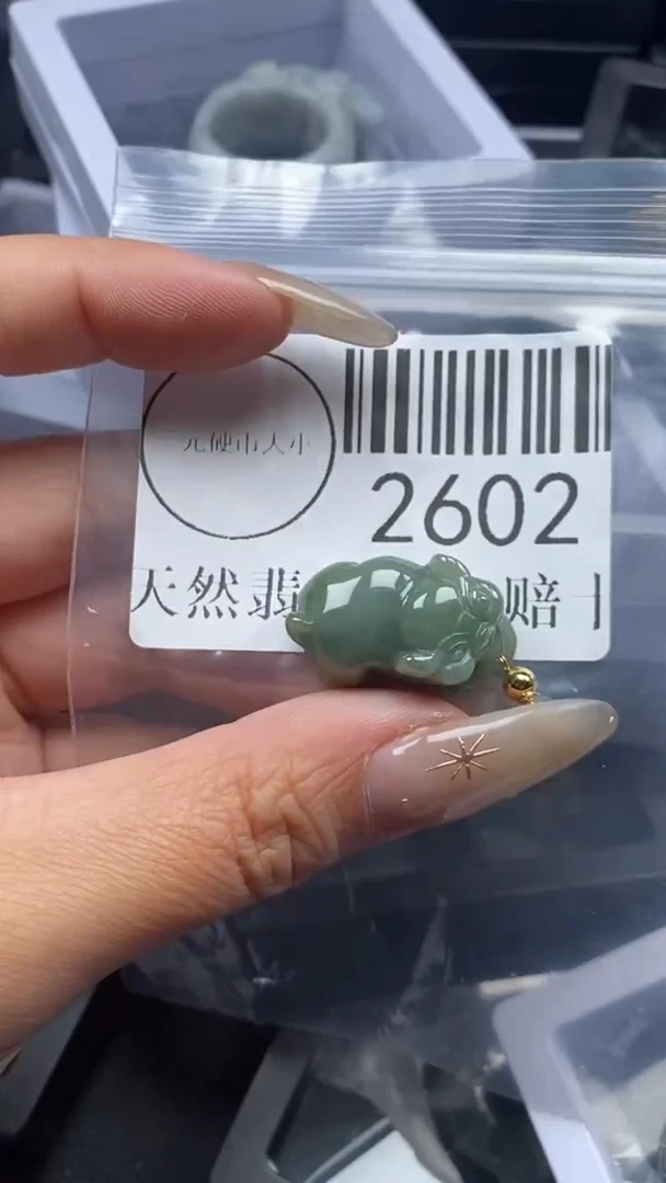 颈饰未镶嵌翡翠2602