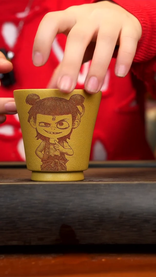 【闪购商品】紫砂茶壶段泥哪吒杯