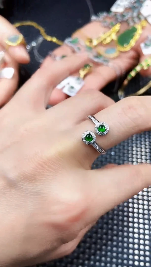 【闪购商品】翡翠戒指未镶嵌11111111