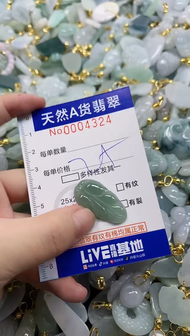 颈饰未镶嵌翡翠天然A货翡翠