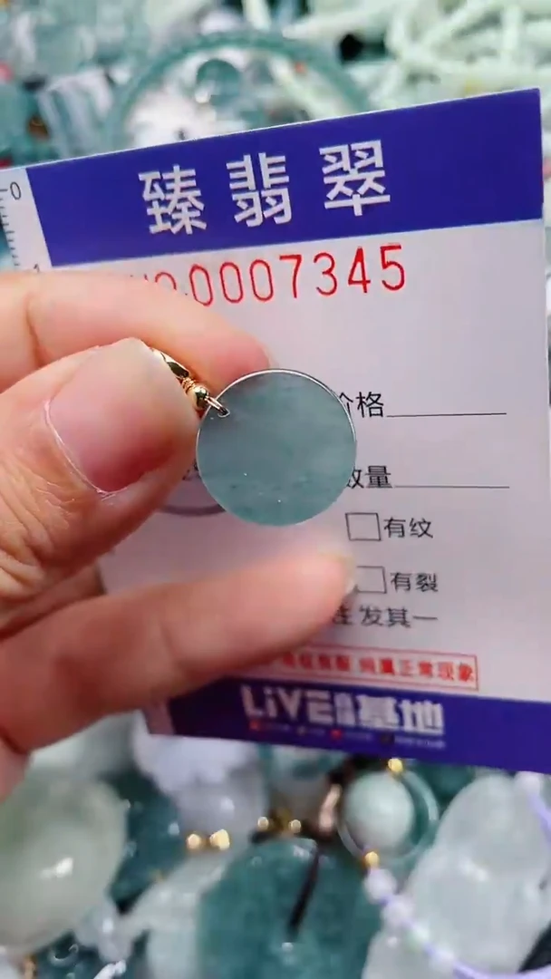 颈饰未镶嵌翡翠.0007345