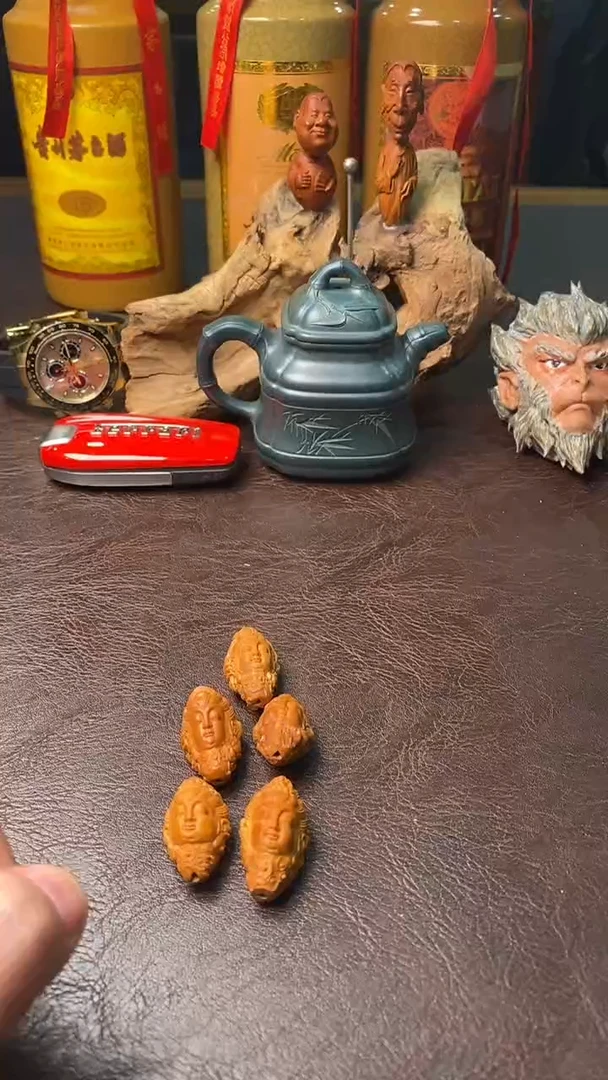 【闪购商品】橄榄核手串/手链1-观音单籽【五颗一组】