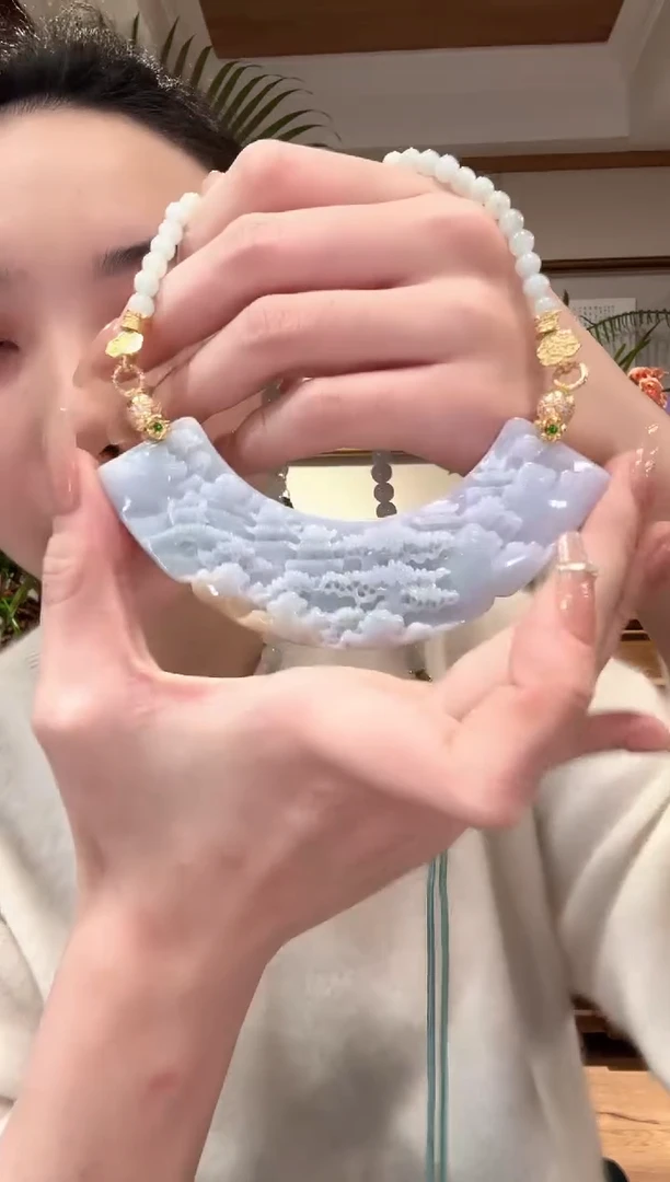 【闪购商品】翡翠颈饰未镶嵌国风