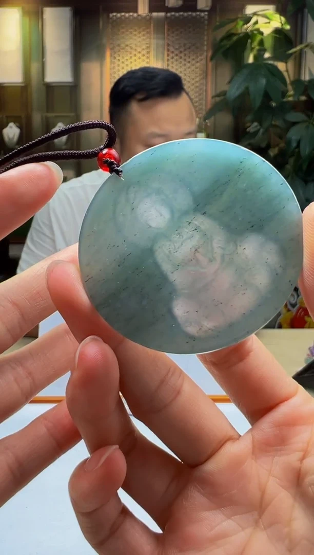 翡翠未镶嵌颈饰BQ2025-6-3-103