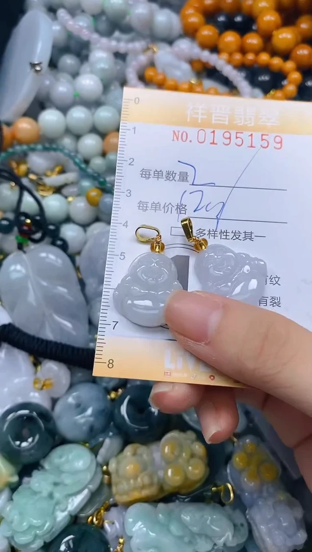 翡翠未镶嵌颈饰闪购0195159多样性发其一