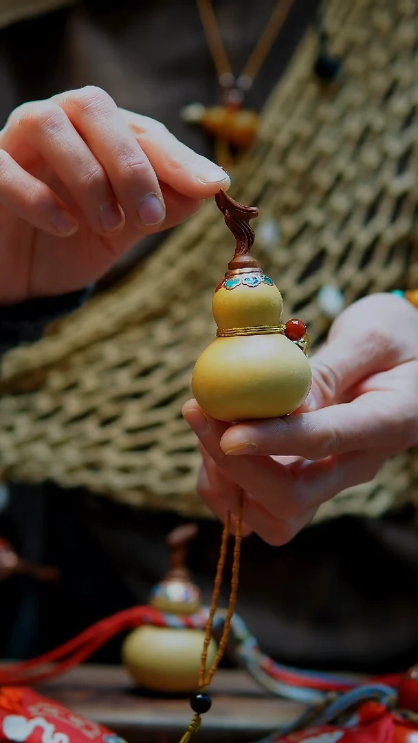 【路师傅原创手作天然葫芦】（一物一图编号100