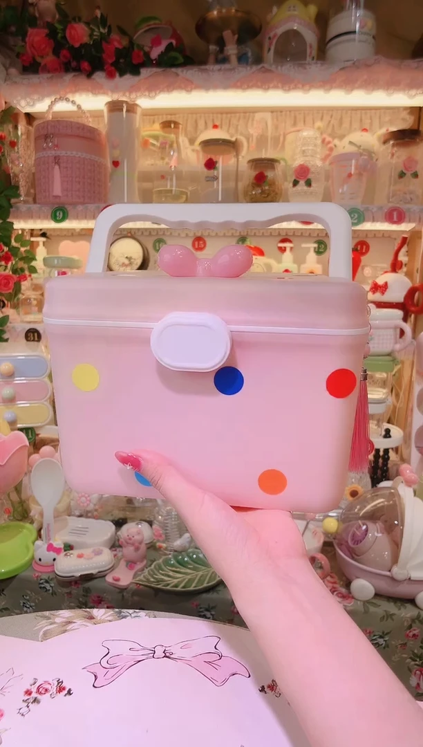 其他品质好发货快放心拍！便携药箱粉色