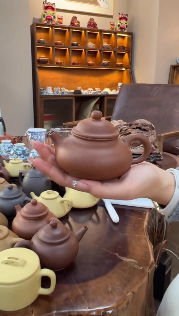 【闪购商品】紫砂茶壶【头哥手工壶】容天降坡泥