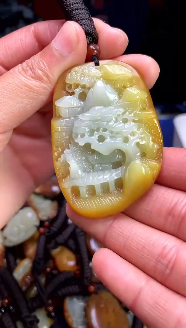 【闪购商品】和田玉颈饰未镶嵌1