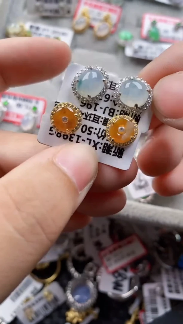 翡翠戒指银S925镶嵌1515    1