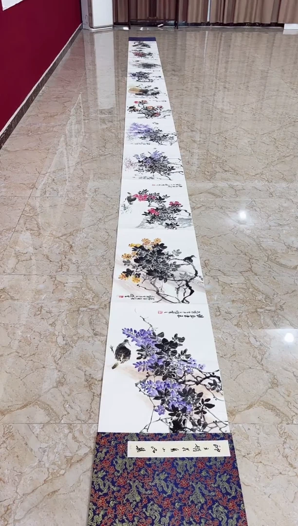 国画云*师文娟的国画作品