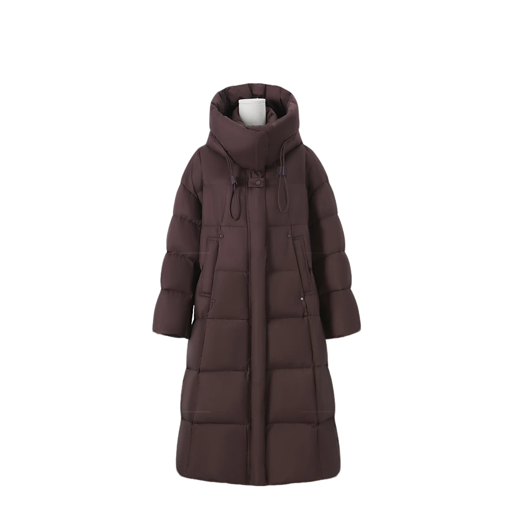 【封后轻奢设计】新款冬季气质长款羽绒服82086/8805