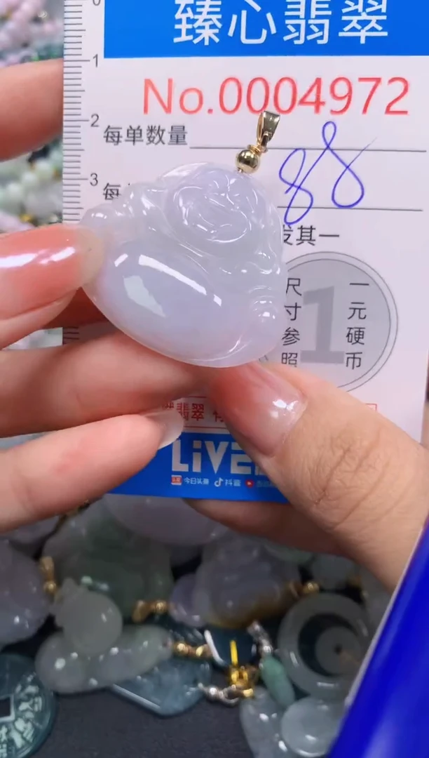 吊坠(不含链)未镶嵌翡翠4972