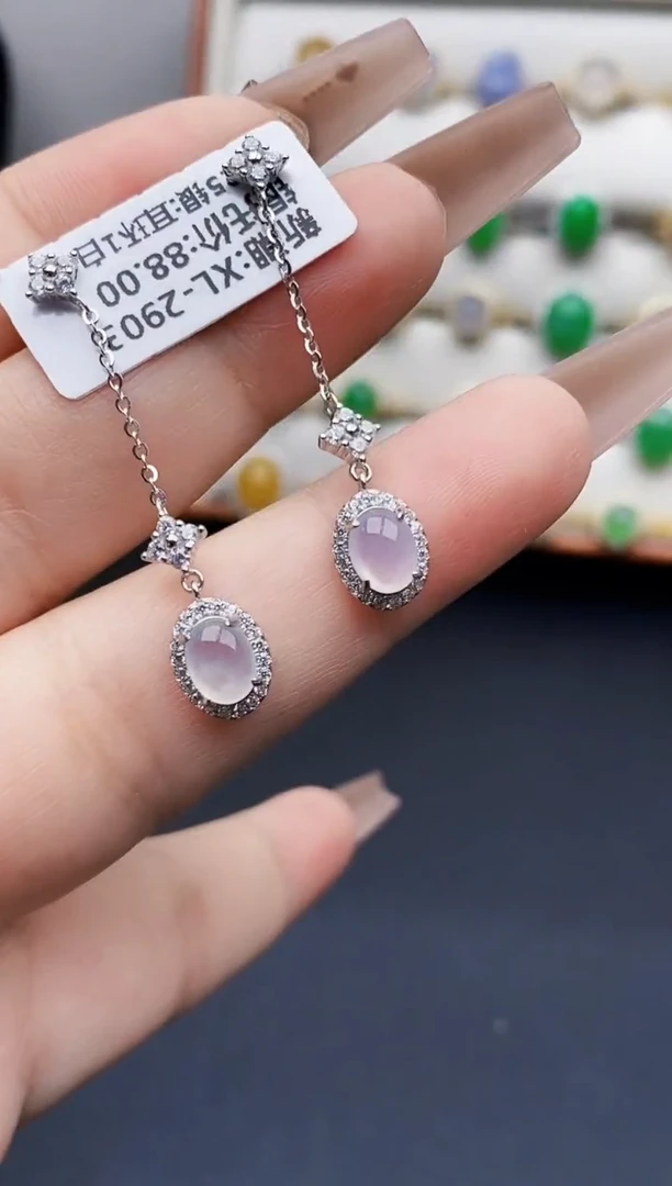 银S925镶嵌戒指翡翠0072