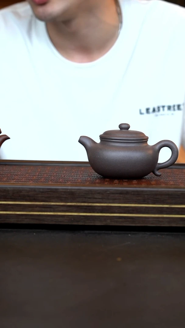 茶壶紫砂仿古  天青泥 200cc