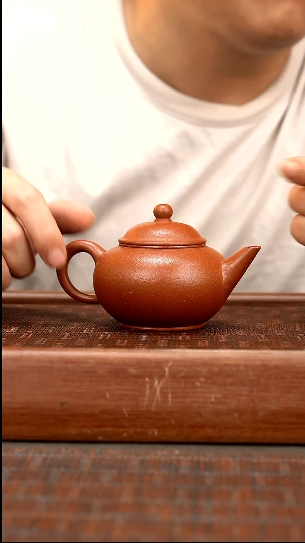 茶壶紫砂XJ 红降坡 水平