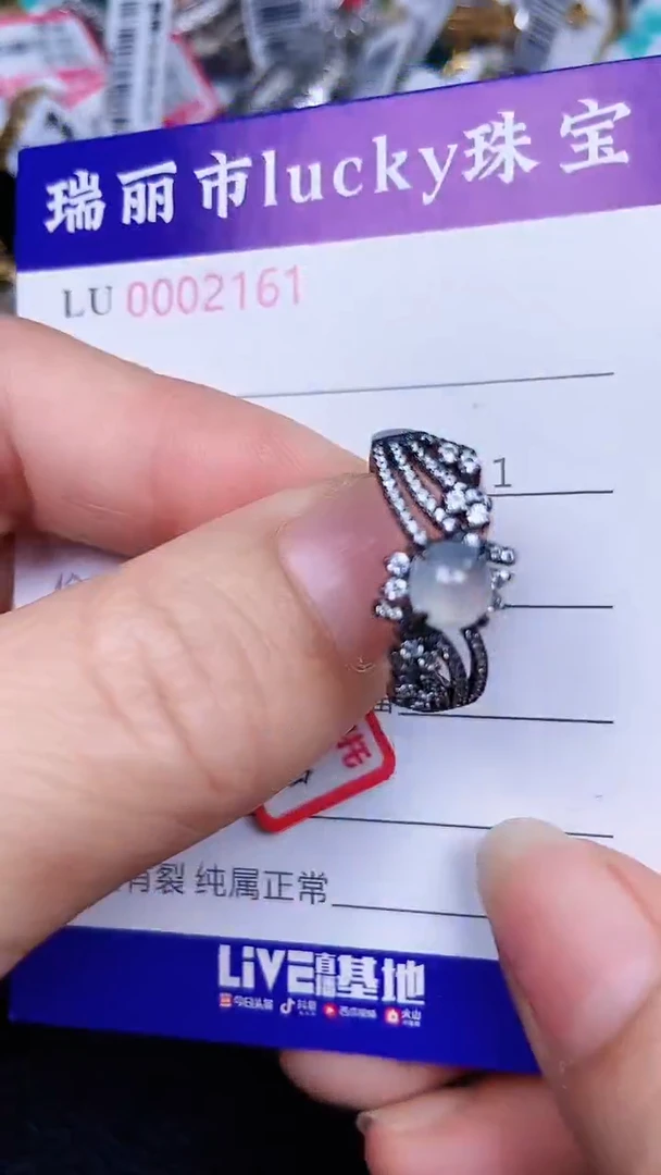 颈饰银S925镶嵌翡翠2461